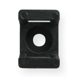 Platforma do opaski do 8 mm pod śrubę czarna